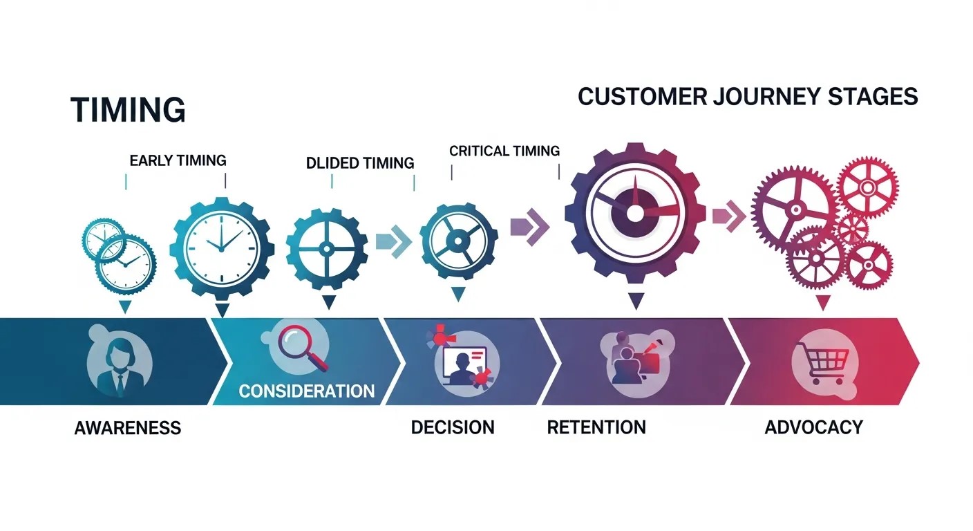 Aligning Timing with Customer Journey Stages
