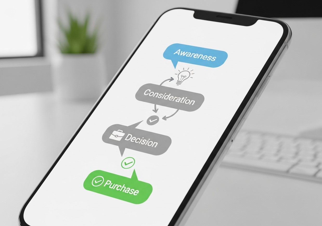 Using SMS to Support the Buyer’s Journey