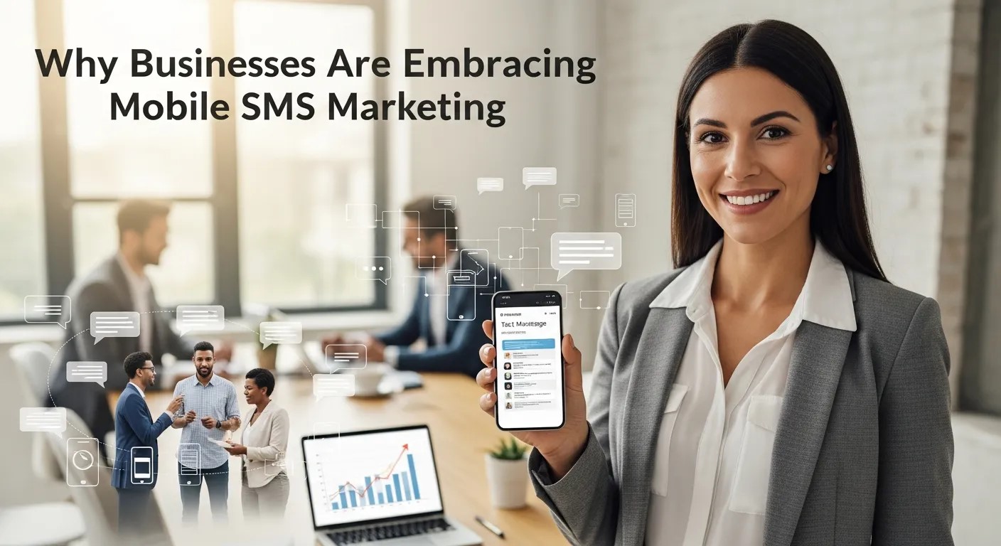 Why Businesses Are Embracing Mobile SMS Marketing
