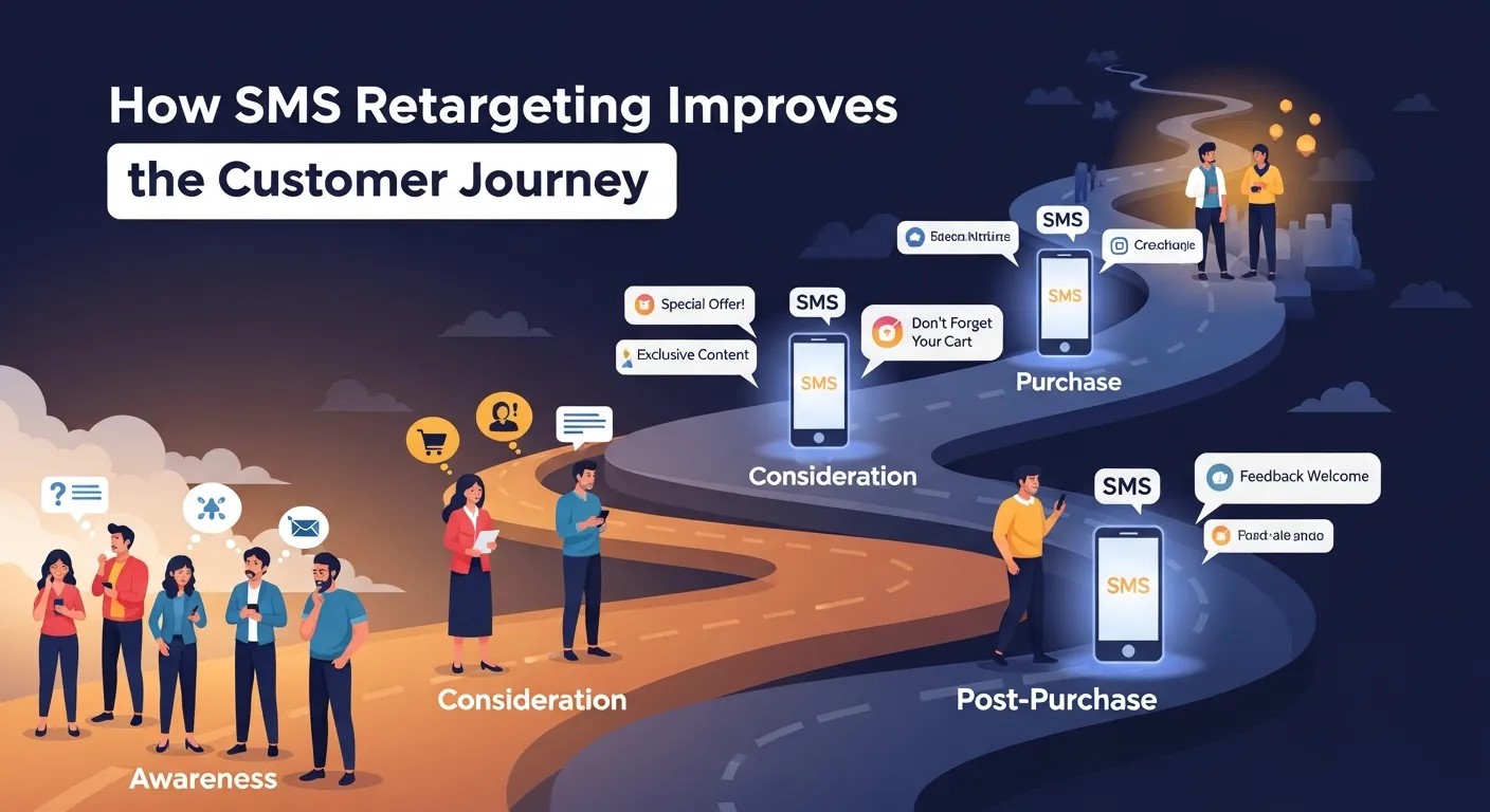 How SMS Retargeting Improves the Customer Journey