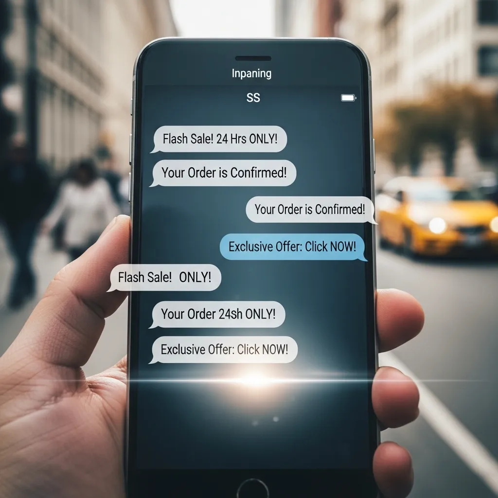 Instant SMS marketing communication