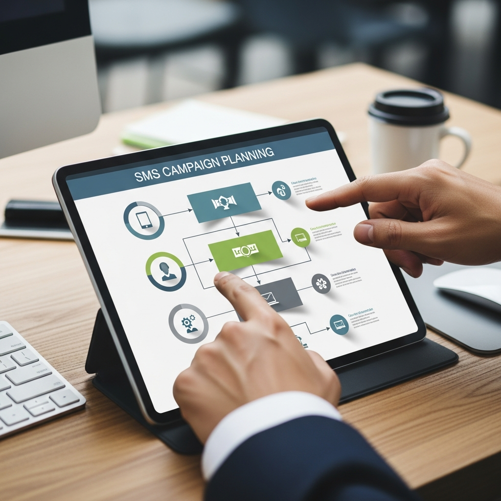 SMS campaign planning step-by-step process