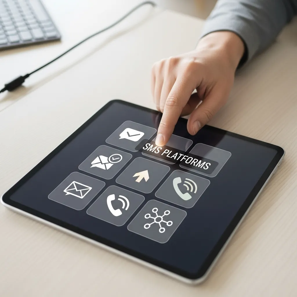 SMS platform selection