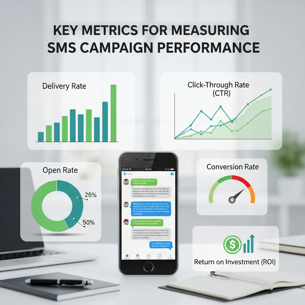 SMS campaign performance metrics