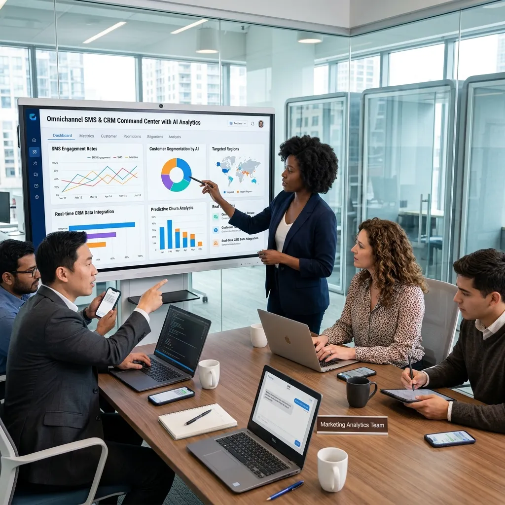 CRM and AI-powered SMS targeting