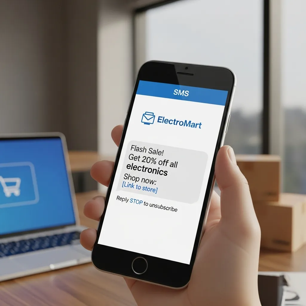 SMS marketing for ecommerce stores