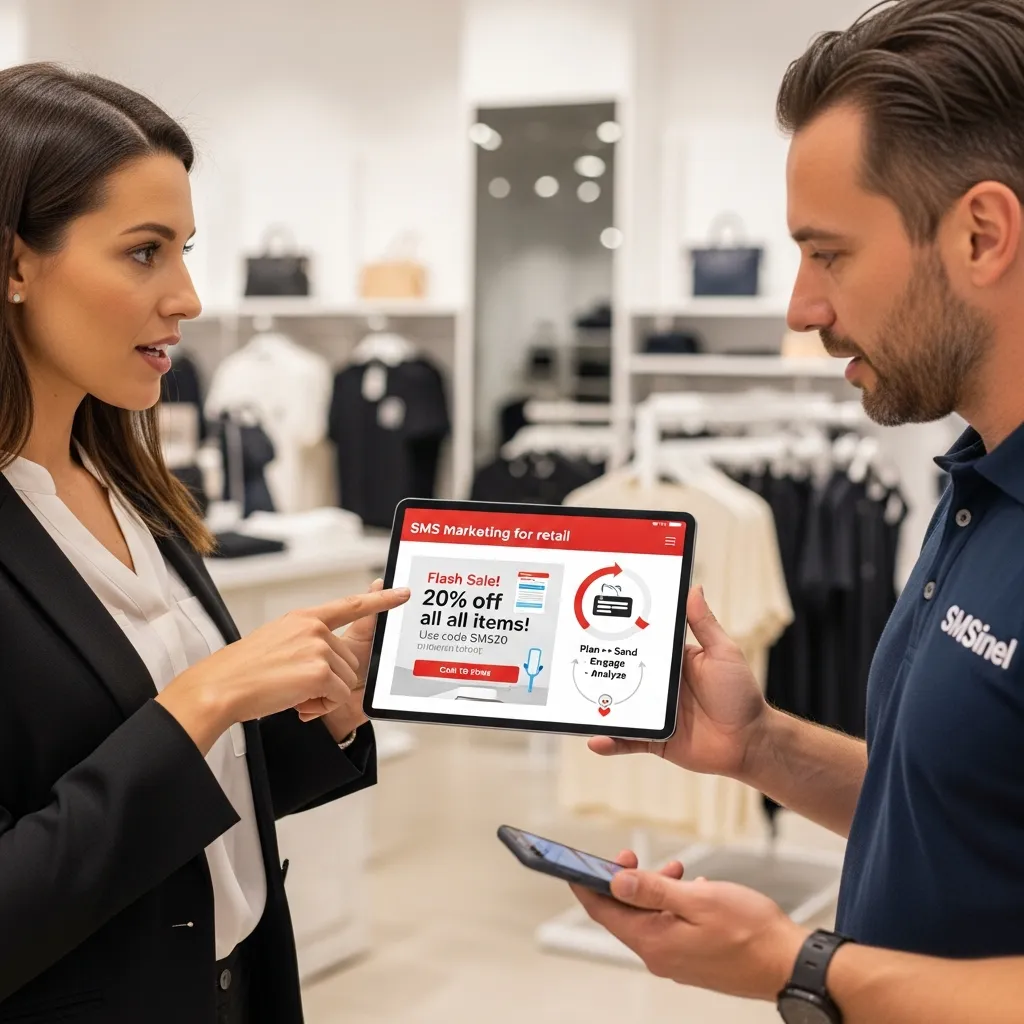SMS marketing strategy for retail businesses